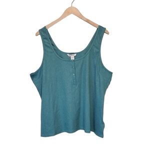 Athleta Womens Comfort Yoga Sleeveless Tank Top plus size 2X